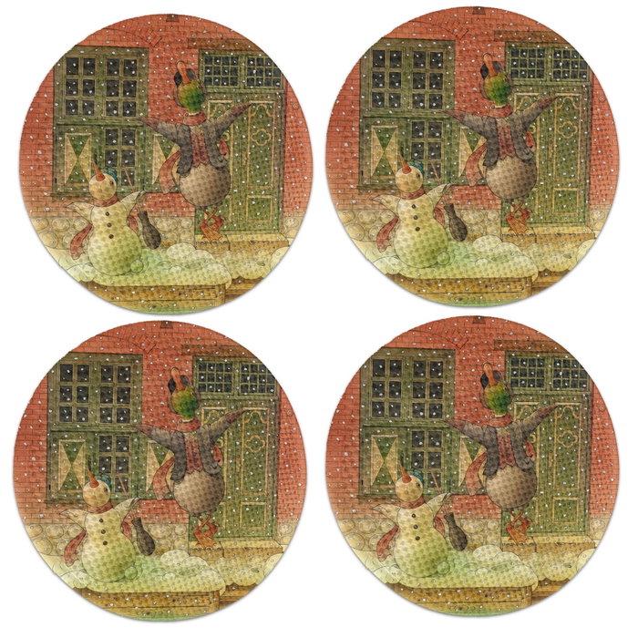 Hermia Salvamanteles Individuales Multicolor 4 Piezas Hermia Salvamanteles Individuales Multicolor 4 Piezas